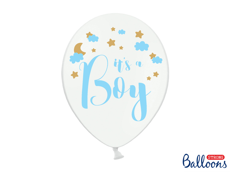Ballon it´s a boy 6 stk
